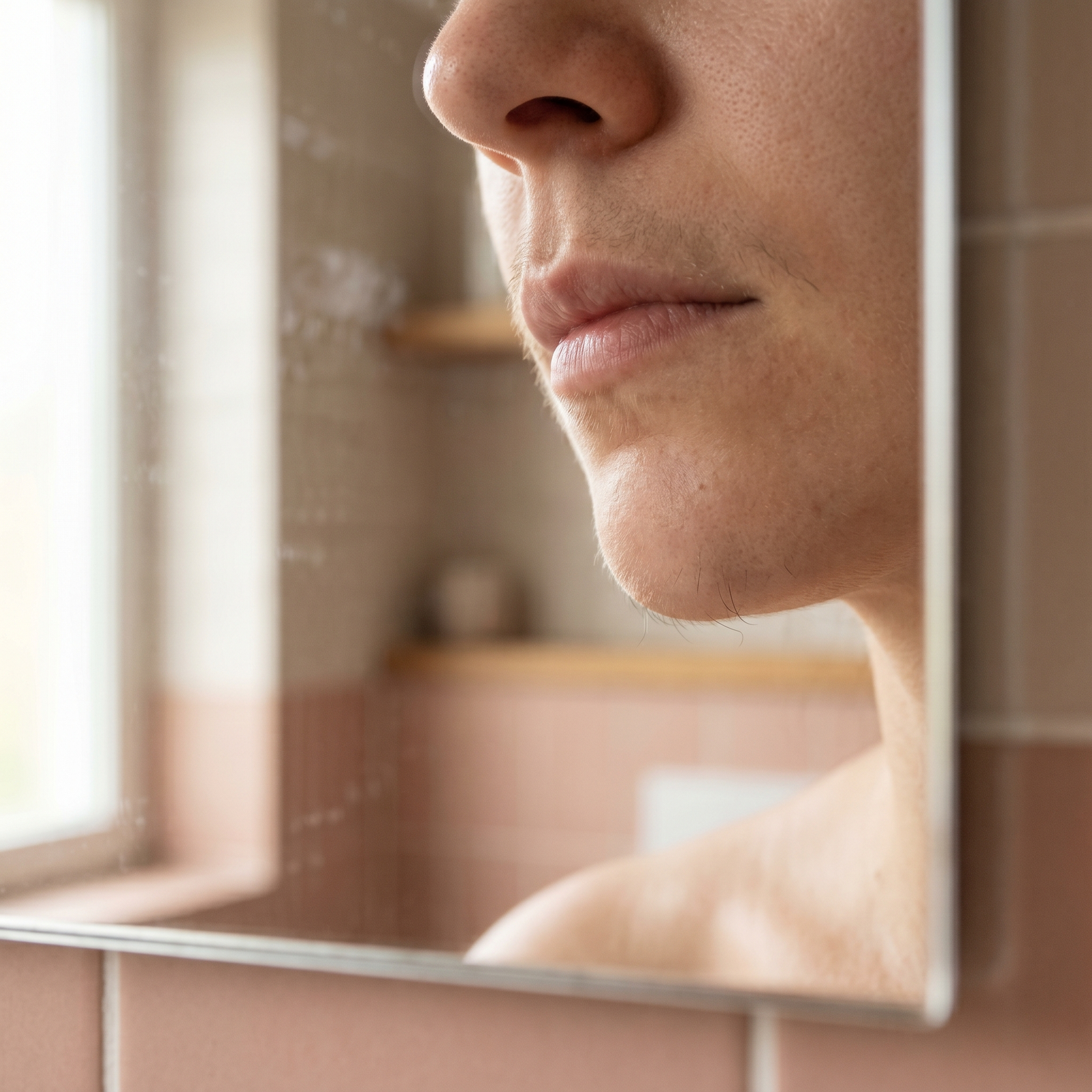 Tu connais ce moment devant le miroir